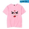 Anime Peripheral Naruto Childrens Tshirt Pure Cotton Cartoon Print Parentchild Outfit Trendy Brand Casual Short Sleeved Shirt