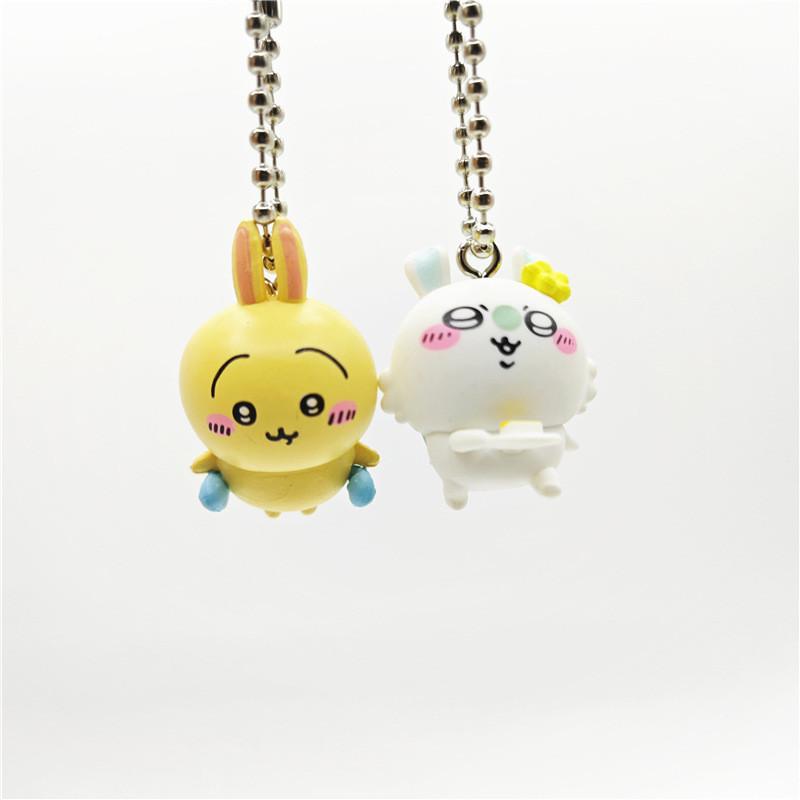 Pvc Chiikawa Action Figure Model Backpack Pendant Cartoon Toy Kids Cute Gift