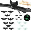 100PCS DIY Decoration Plastic Fake Bat Plastic Novelty Toy Horrible Prank Toys  Children