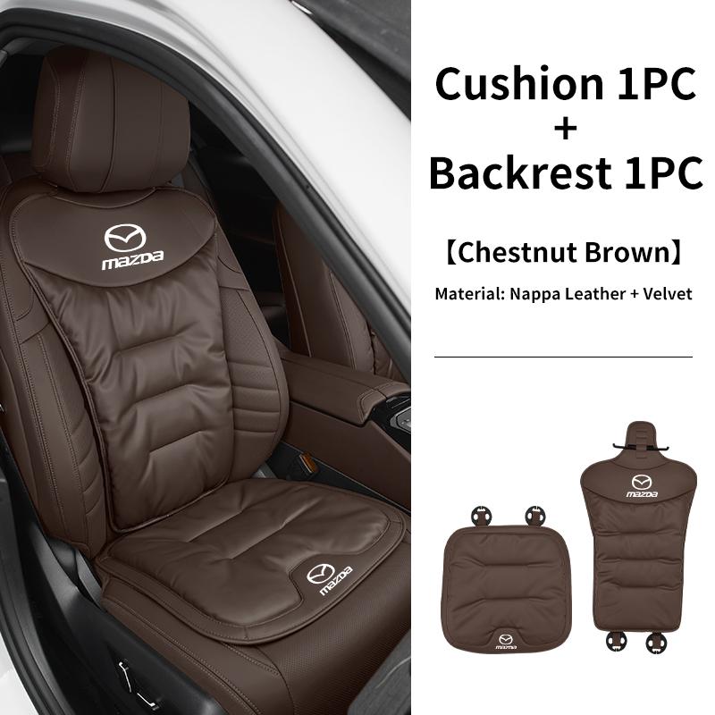 LGIY9 Car Seat Cover Velvet Car Seat Cushion Anti Sratch Chair Protector For Mazda 6 3 5 2 CX5 CX7 323 Demio Axela CX9 MX3 MX5 RX8 RX7