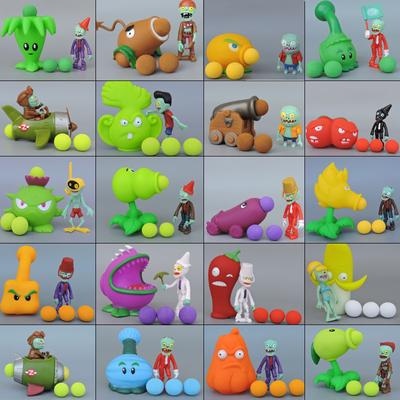 32styles Plants Vs Zombies Peashooter Pvc Action Figure Model Pvz Durable Gifts Toys Children High Quality Brinquedos Toy Launch Plants