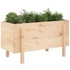 VidaXL Lit surélevé de jardin 101x50x57 cm bois de pin massif 825212