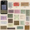 240 Pcs Motivational Quotes Stickers - Non-Repeating Motivational Vintage Journaling Stickers for Students, Teens, Adults