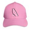 Canadian Race Track (BW) Baseball Cap Adjustable Buckle Closure Moisture Wicking Quick Dry Curved Brim Classic Fit