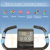 Folding Exercise Bike, 4-in-1, Magnetic, Resistance Bands, LCD, 120 kg, Black