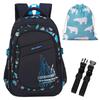 Fortulux Backpack for Elementary School Chest Security Suitable for Lower and Upper Grades Includes One Boys, Strap, Alarm, Waterproof, 20L/35L