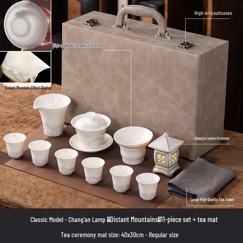 

RuHan Ceramic Gaiwan Tea Set