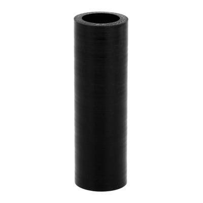 X AUTOHAUX Silicone Hose, Straight Silicone Tube, Black, Length 3.9 Inches (100 Mm), Inner