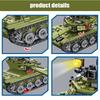 Armored Combat Vehicle High-Standard-Quality Building High-Quality Blocks Army Style High-Quality Series High-Quality Armored Transport Vehicle