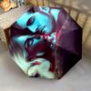 Passionate Embrace: Love's Intensity Folding Umbrella Suitable for All Seasons Suitable for All Seasons Outdoor Travel Sun Umbrella