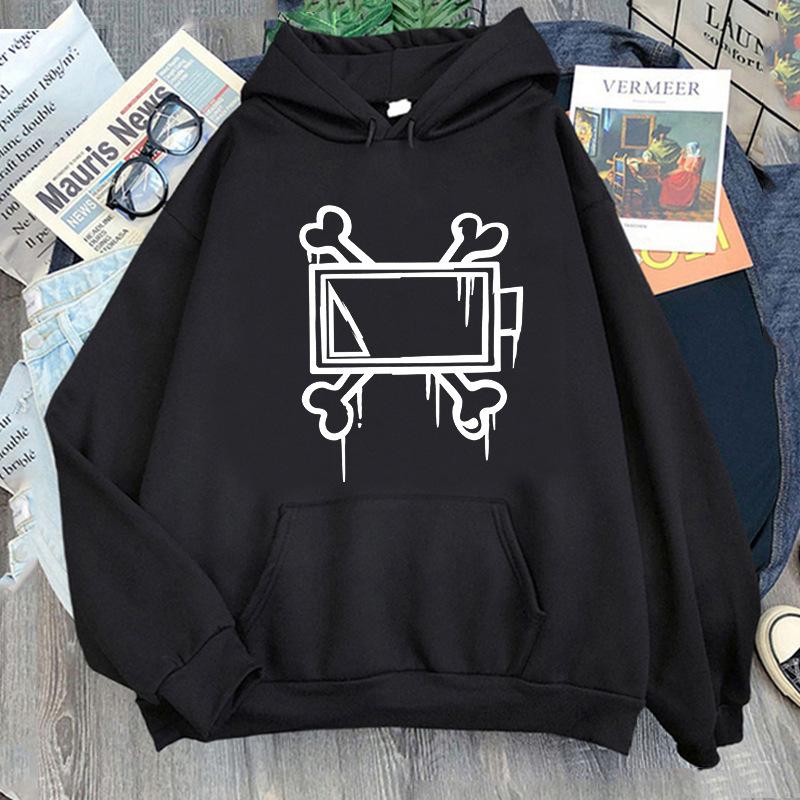 2026 Men's Hoodie DRONES Hoodies Printing Long Sleeve Casual Loose Spring And Autumn Sweatshirt Fleece Streetwear y2k Clothes