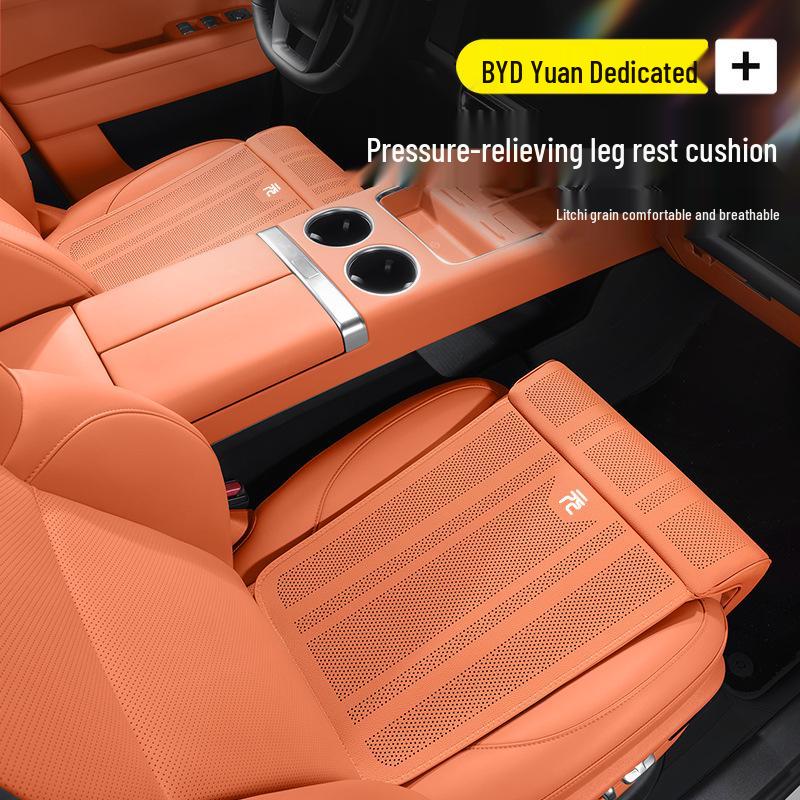 Vhodné pro autosedačku BYD Yuan PLUS/Pro/UP s prodlouženou opěrkou nohou pro řidiče a spolujezdce.