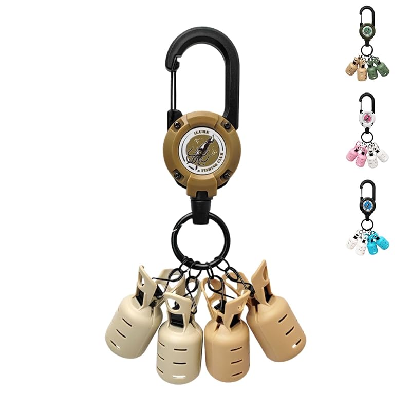 

[Parhumsin] Ikarabina egi holder egi cover egi case carabiner L (brown)