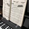 Electric Piano Sheet Music Clip - Instrument Accessory