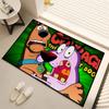 Tappeto Piccolo Cartoon C-CORAGGIO Il Cane Codardo Comodino Cucina Bagno Soggiorno Casa Camera da Letto Tappetino Pavimento Zerbino Tappeto Decorazione