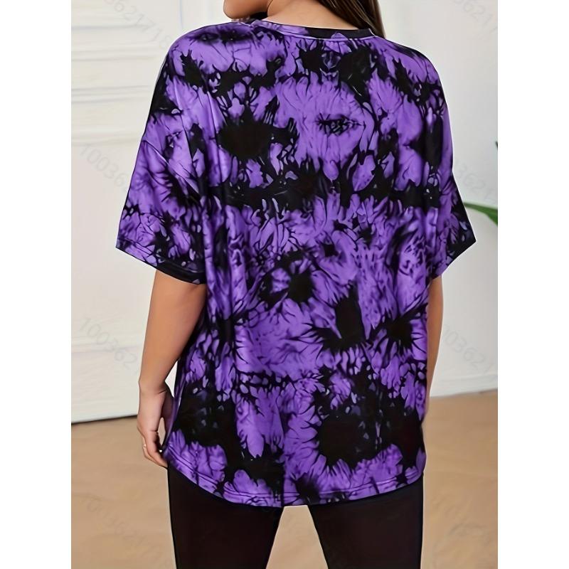 Summer Women Casual Streetwear T Shirts Harajuku Round Neck Woman Tees Tops Fashion Oversized Clothing Outdoor Pullover