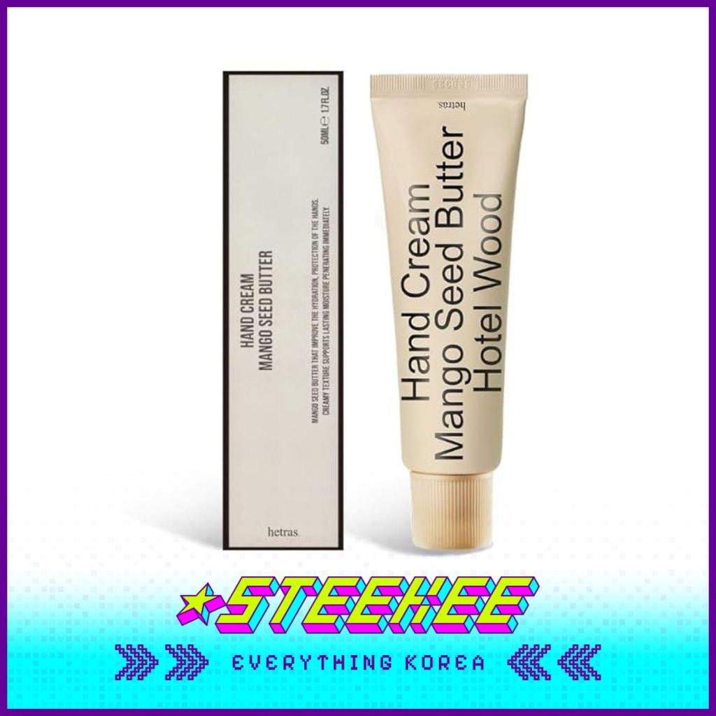 Hetras Premium Perfume Mango Seed Butter Hand Cream 50ml by Steekee Korea 2455