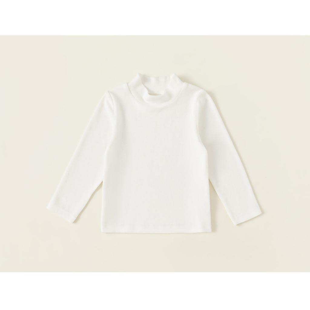 Children's Base Shirt for Spring and Autumn Styles, Long Sleeves and A Half High Collar Top, Children's Clothing, Baby's Multi-color Pullover Shirt