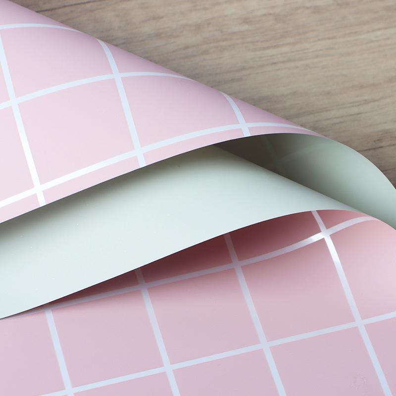 20Pcs Waterproof Floral Wrapping Paper Double Sided Elegant Letter Printed Bouquet Packing Material Bouquet Wrapping Paper