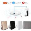 Zigbee Smart Life Double Pole 10A EU Standard Light Switch with Alexa Voice Control and PC Material for Smart Home