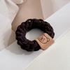 Korean Style Bear Elastic Thick Rubber Hair Tie for High Ponytails