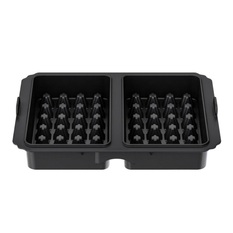 Air Fryers Compatible Waffle Pan Silicone Bakeware with Small Handle Oven Safe Waffle Molds Suitable for Easy Removal