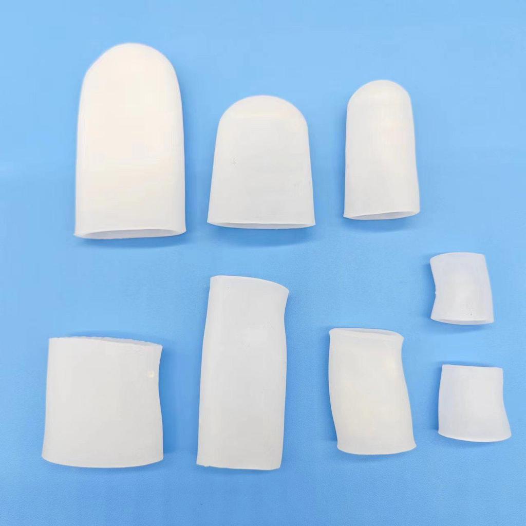 Silicone Toe Sleeve Protector for Hallux Valgus and Corns