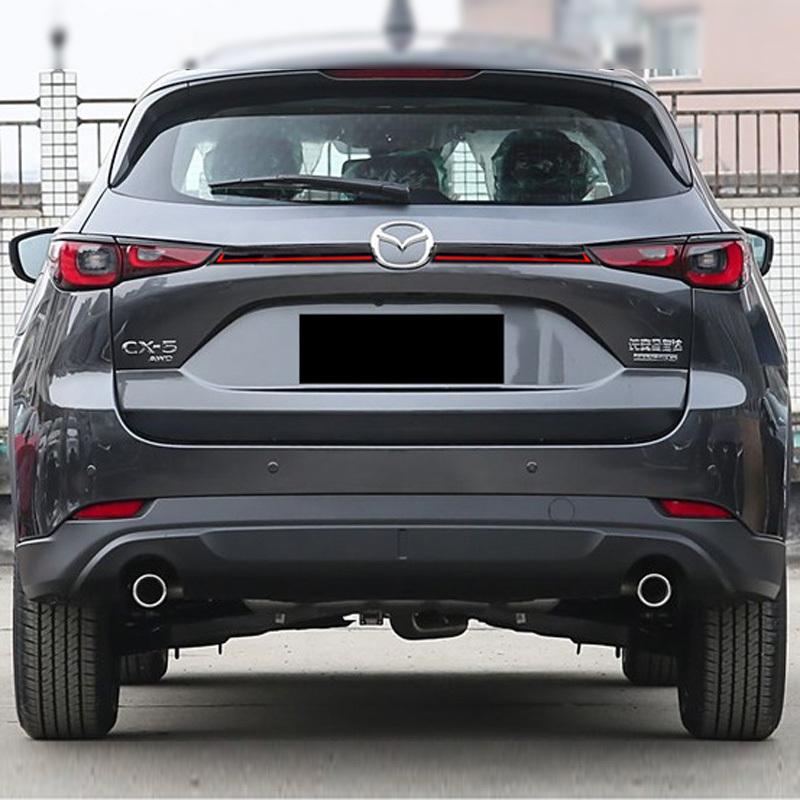 For Mazda CX-5 2022-2025 Rear Bumper Trunk Tail Light 3-in-1 Functions Rear Running Light + Brake Lamp + Dynamic Turn Signal