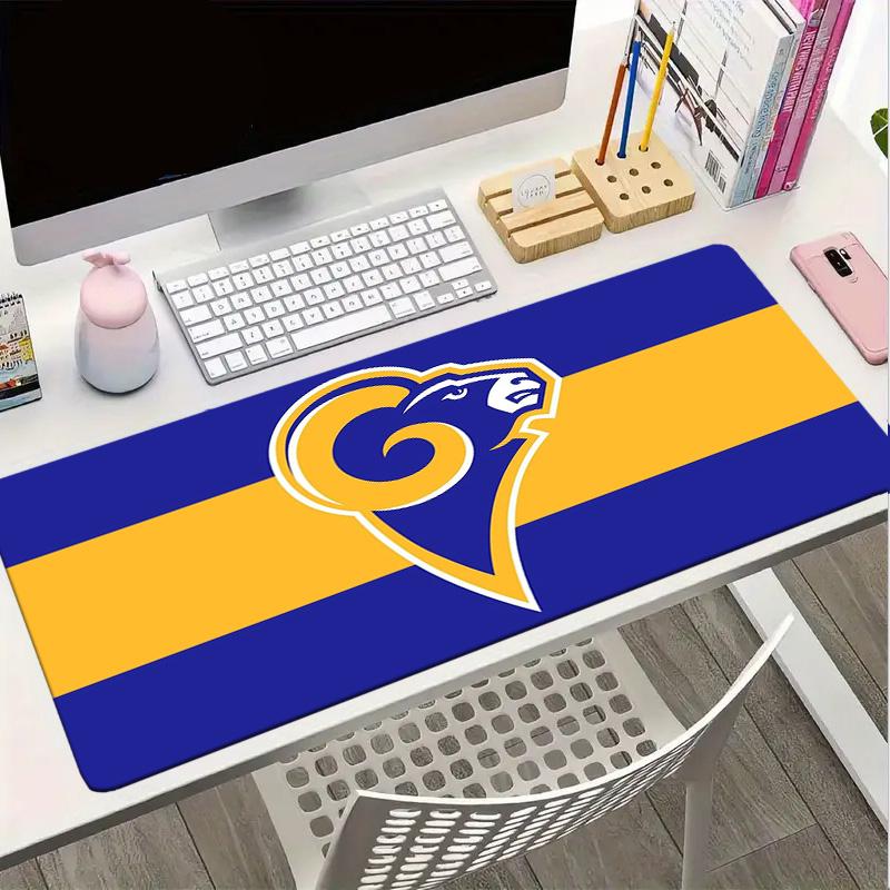 Rams Team Spirit Mouse pad Mouse pad, Gaming Mouse Pad, keyboard pad, Desk Decor for computer notebook Fan Gift Birthday Gift
