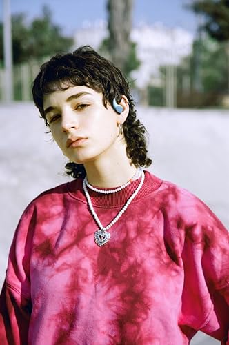 JBL Sense Lite True Wireless Open-Ear Earphones JBLSENSELITEBLU Bass Boost Multi-Point IP54 Dust Water Resistant Liquid Silicone Ear Hooks Bluetooth