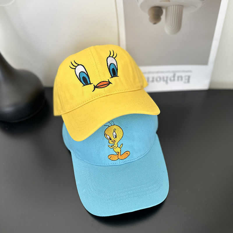 Tweety Bird Embroidered Baseball Cap With Sun Protection And Breathability For Casual Wear