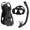 Top-Selling Diving Set: Mask, Silicone Snorkel & Professional Fins