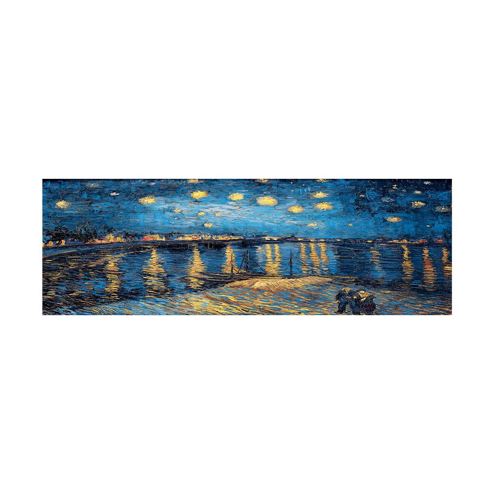 

Картини маслом Зоряна ніч Ван Гога. Постери на полотні та друк відомих картин імпресіоністів для сучасної вітальні Куадрос 30x90cm