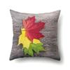 Maple Leaf Pillowcase Cartoon  Lumbar Pillow Sofa   Cushion