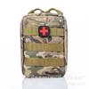 Camouflage Tactical Medical Pouch: First Aid Kit & Survival Waist Pack for Outdoor Mountaineering