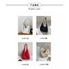 Korean 2025 New Wave Dot Commuter Bag Tote Large Capacity Girl's Artistic Style One Shoulder Underarm