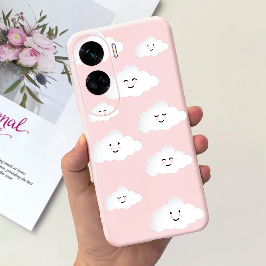 For Honor 90 Lite Case CRT-NX1 Cute Cartoon Back Cover Shockproof Soft TPU Phone Case For Honor 90 Pro Honor90 Lite Bumper Coque Honor 90 Lite