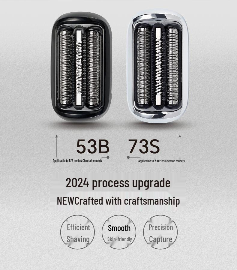 Compatible Braun Shaver Foil, Little Cheetah S5/S6/S7 Series 53B M4200c/M4000cs Accessories