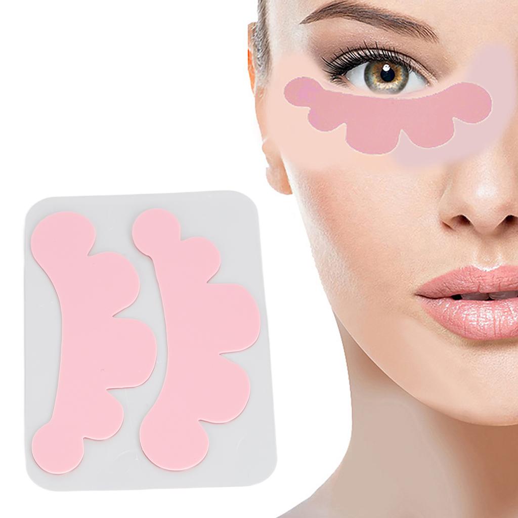 10 Pairs Silicone Eyelash Extension Under Eye Pads Arch Shape Reusable Eyelash Extension Patches