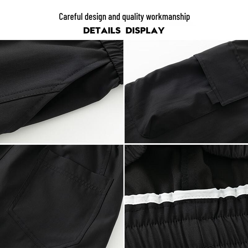 JEEP SPIRIT Men's Outdoor Casual Straight-Leg Pants