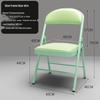 Folding Office & Dining Chair: Easy Storage, No Assembly Needed