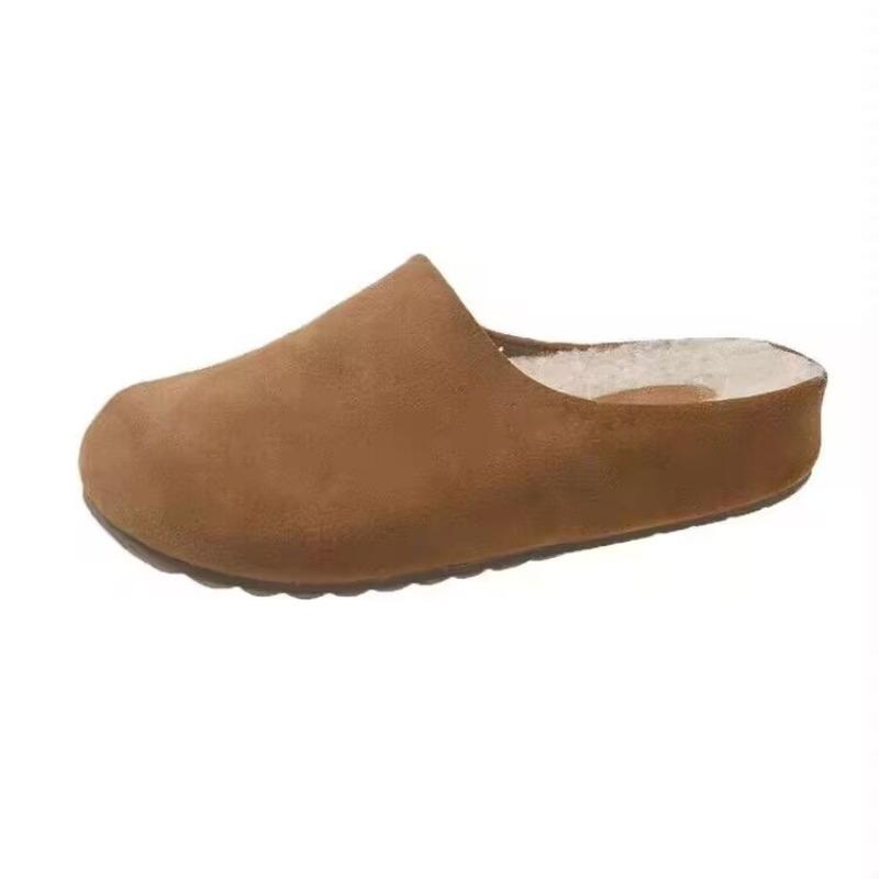 Scarpe Retro, Scarpe a Copriscarpe con Suola Spessa, Nuovo Stile, Pantofole alla Moda e Versatili da Indossare in un Attimo per Donna