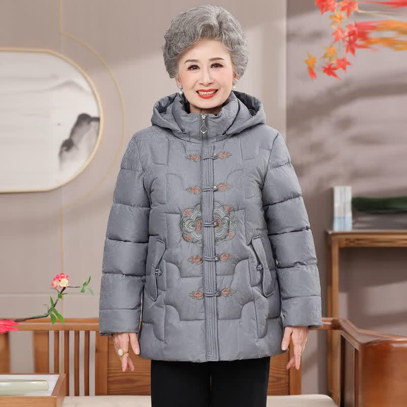 Hodo Women's Hooded Winter Padded Jacket