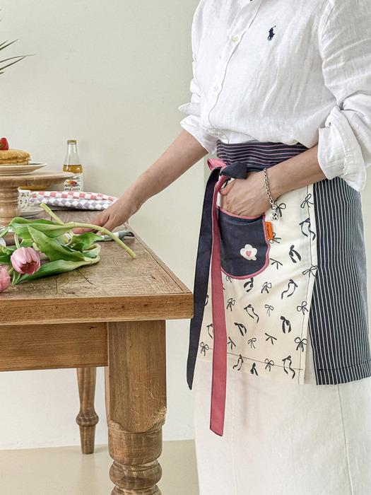 

RUGUM French Ribbon Apron single type
