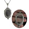 Magnifying Glass Pendant Choker Glass Pendant Necklace Alloy Material Jewelry