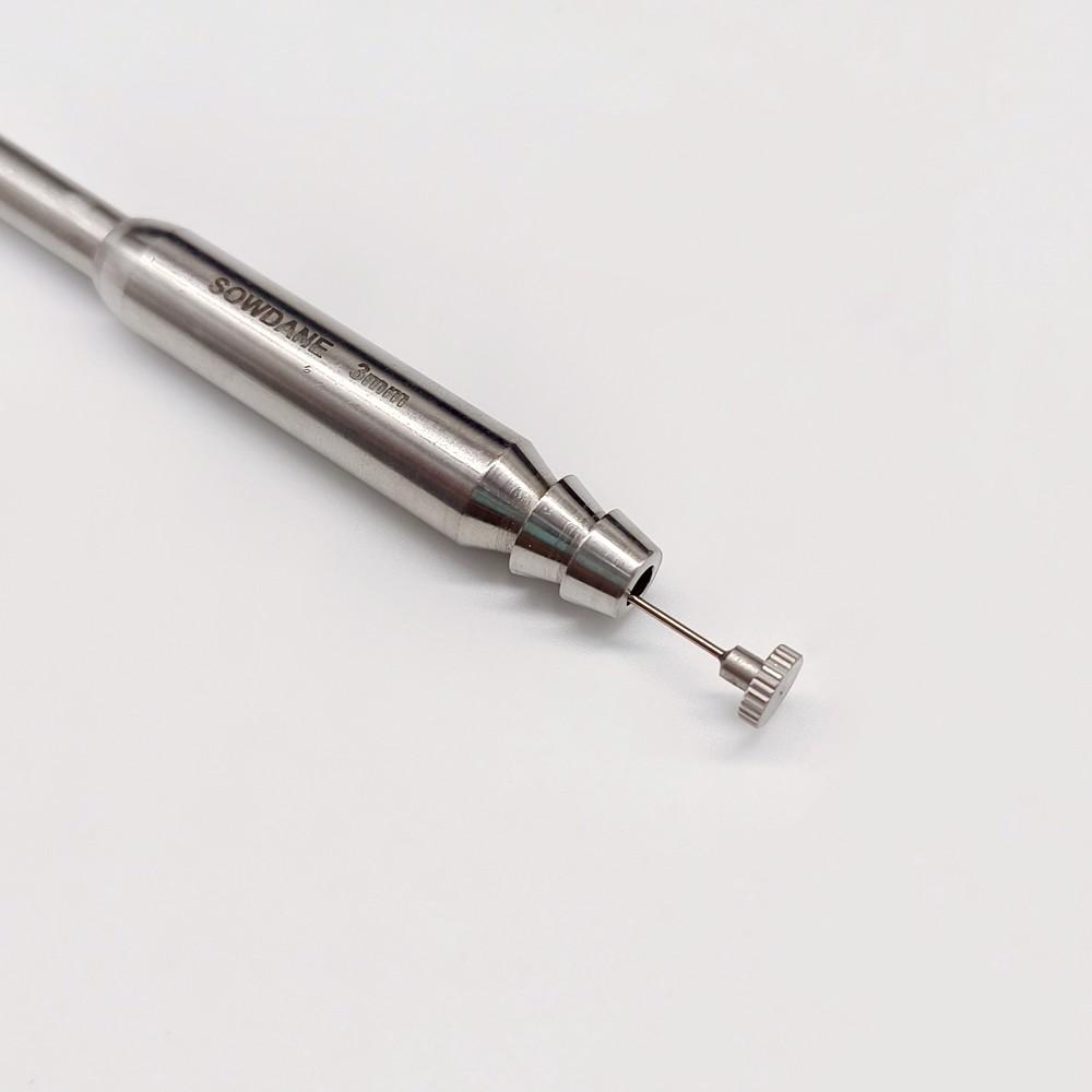 Hochwertiger Dental-Sauger mit starker Saugkraft, Saugschlauch, Saugnapf, Dredge-Suite, Edelstahlspitze mit Loch für Zahnchirurgie