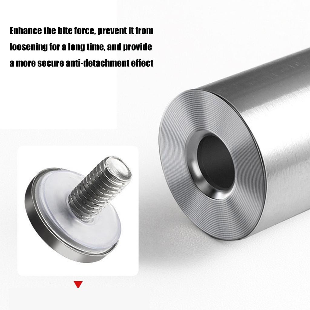 Practical Sturdy Stainless Steel Signboard Fixing Screws Pack of 16 Convenient for Commercial Displays Solution