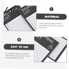Magnetic Memo Pad for Fridge Refrigerator Checklist Notepad Tear-off Routine Planner Daily To-Do Business Style To-do List Planning Home And Office