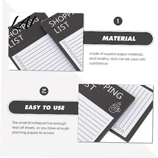 Magnetic Memo Pad for Fridge Refrigerator Checklist Notepad Tear-off Routine Planner Daily To-Do Business Style To-do List Planning Home And Office