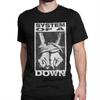 System of A Down T Shirts Men Women Cotton Vintage TShirts O Neck Hipster Heavy Metal Tee Shirt Short Sleeve Clothing Adult